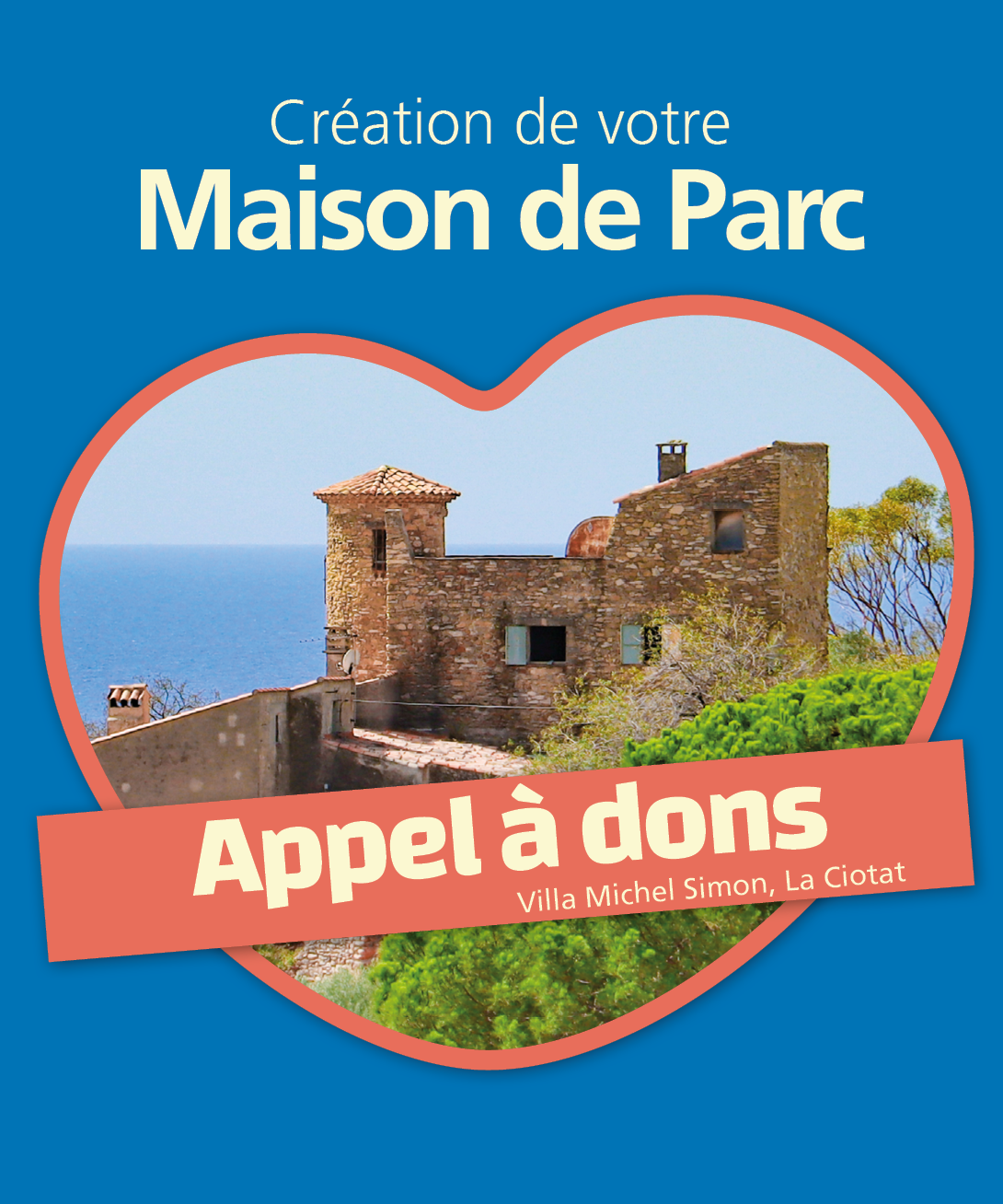 Participez à l'aménagement de la Villa Michel Simon en Maison du Parc national des Calanques