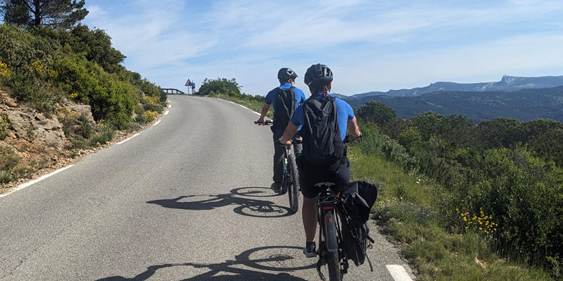 Balade à vélo sur la Route des Crêtes